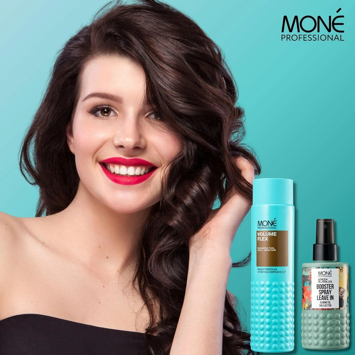 شامپو حجم دهنده موهای نازک، کم پشت و ضعیف Mone PROFESSIONAL – حجم و نرمی سبک با پروتئین گندم + ویتامین های E، C و F – pH 6.0 – 300 میلی لیتر شامپو حجم دهنده موهای نازک، کم پشت و ضعیف Mone PROFESSIONAL – حجم و نرمی سبک با پروتئین گندم + ویتامین های E، C و F – pH 6.0 – 300 میلی لیتر