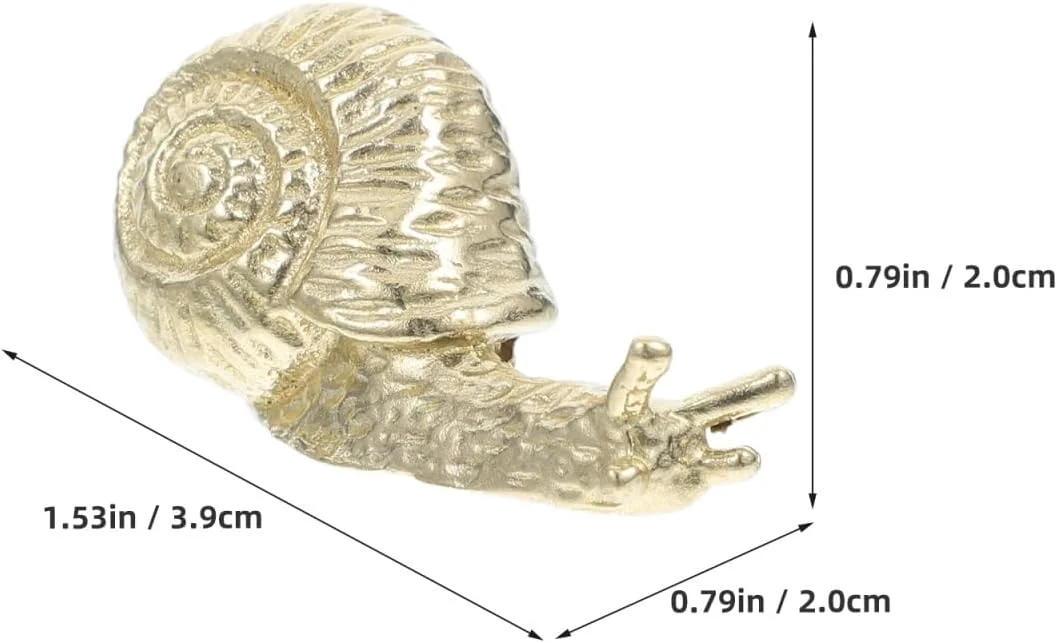 دستگیره درب طرح حیوانات DOITOOL، دستگیره کشو طلایی، دستگیره کابینت طرح حلزون کوچک، مناسب برای آشپزخانه، میز آرایش، درب کشویی - لوازم جانبی مبلمان