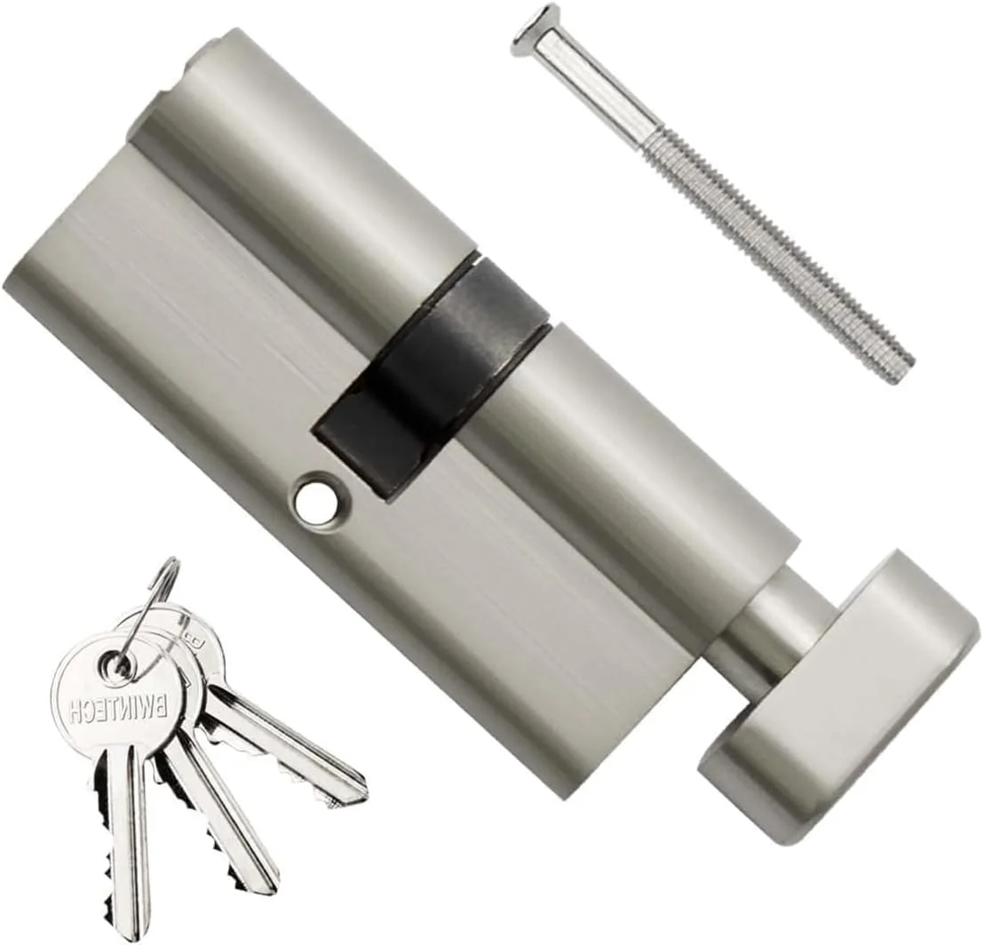 سیلندر قفل راکو (70 میلی متر) | سیلندر درب یورویی با 3 کلید، ضد ضربه، ضد سوراخ و ضد باز کردن | مناسب برای درب های چوبی، UPVC و کامپوزیت سیلندر قفل راکو (70 میلی متر) | سیلندر درب یورویی با 3 کلید، ضد ضربه، ضد سوراخ و ضد باز کردن | مناسب برای درب های چوبی، UPVC و کامپوزیت