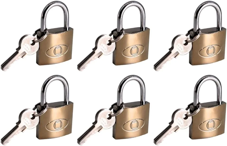 مجموعه 6 عددی قفل 38 میلیمتری ردوود به همراه 18 کلید | هر قفل دارای 3 کلید | مقاوم در برابر آب و هوا، امنیت بالا | مناسب برای دربها، دروازهها، کابینتها | سیستم قفل مهندسی دقیق و مقاوم در برابر زنگ زدگی مجموعه 6 عددی قفل 38 میلیمتری ردوود به همراه 18 کلید | هر قفل دارای 3 کلید | مقاوم در برابر آب و هوا، امنیت بالا | مناسب برای دربها، دروازهها، کابینتها | سیستم قفل مهندسی دقیق و مقاوم در برابر زنگ زدگی