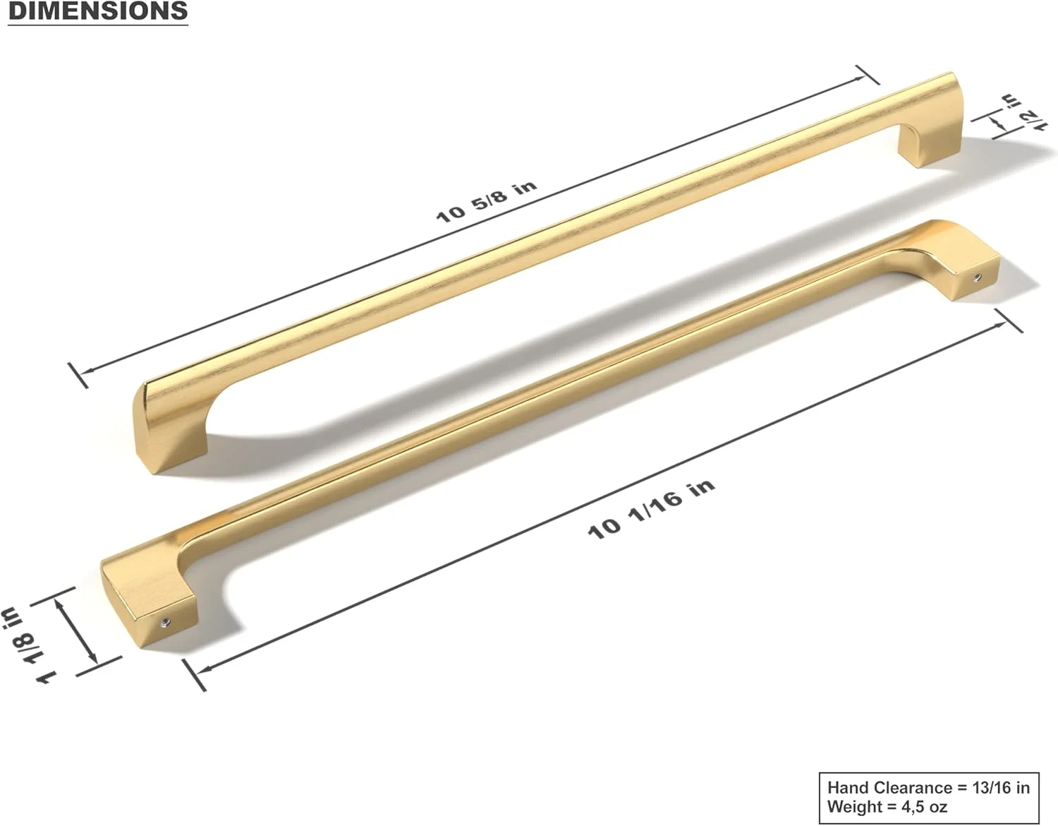 مونتی هاردور - 1 عدد - طلایی مات - فاصله مرکز سوراخ 10 اینچ - دستگیره های کابینت کشو و کمد مدرن اروپایی - دستگیره های کابینت آشپزخانه استیل ضد زنگ برای کابینت ها و کشوها - مجموعه اتنا