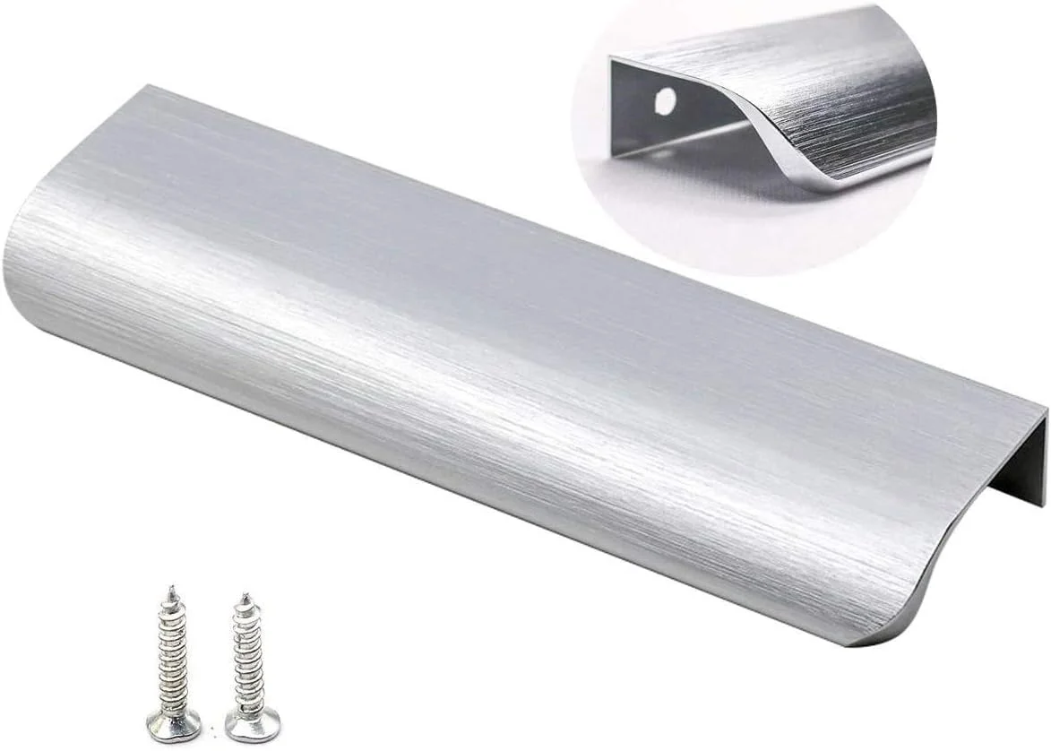 دستگیره کابینت آشپزخانه LONTAN بسته 20 عددی، دستگیره کشو 128 میلی متری، دستگیره کمد، دستگیره درب کمد، دستگیره درب کمد دیواری، دستگیره مخفی آلیاژ آلومینیوم