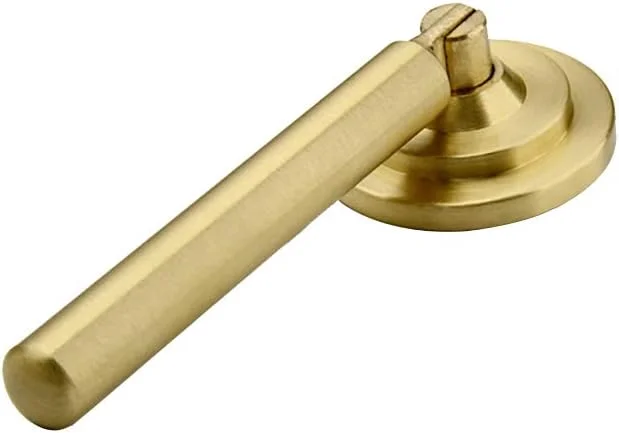 تیاززا 2 عدد دستگیره کشو برنجی برس خورده، دستگیره کابینت به سبک مدرن اواسط قرن، دستگیره کمد، دستگیره طلایی کشو کابینت حمام