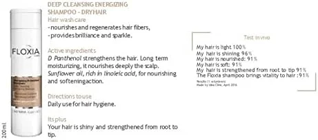 شامپو انرژی بخش و پاک کننده عمیق مو ولتافاس فلوکسیا پاریس، مناسب موهای معمولی تا خشک شامپو انرژی بخش و پاک کننده عمیق مو ولتافاس فلوکسیا پاریس، مناسب موهای معمولی تا خشک