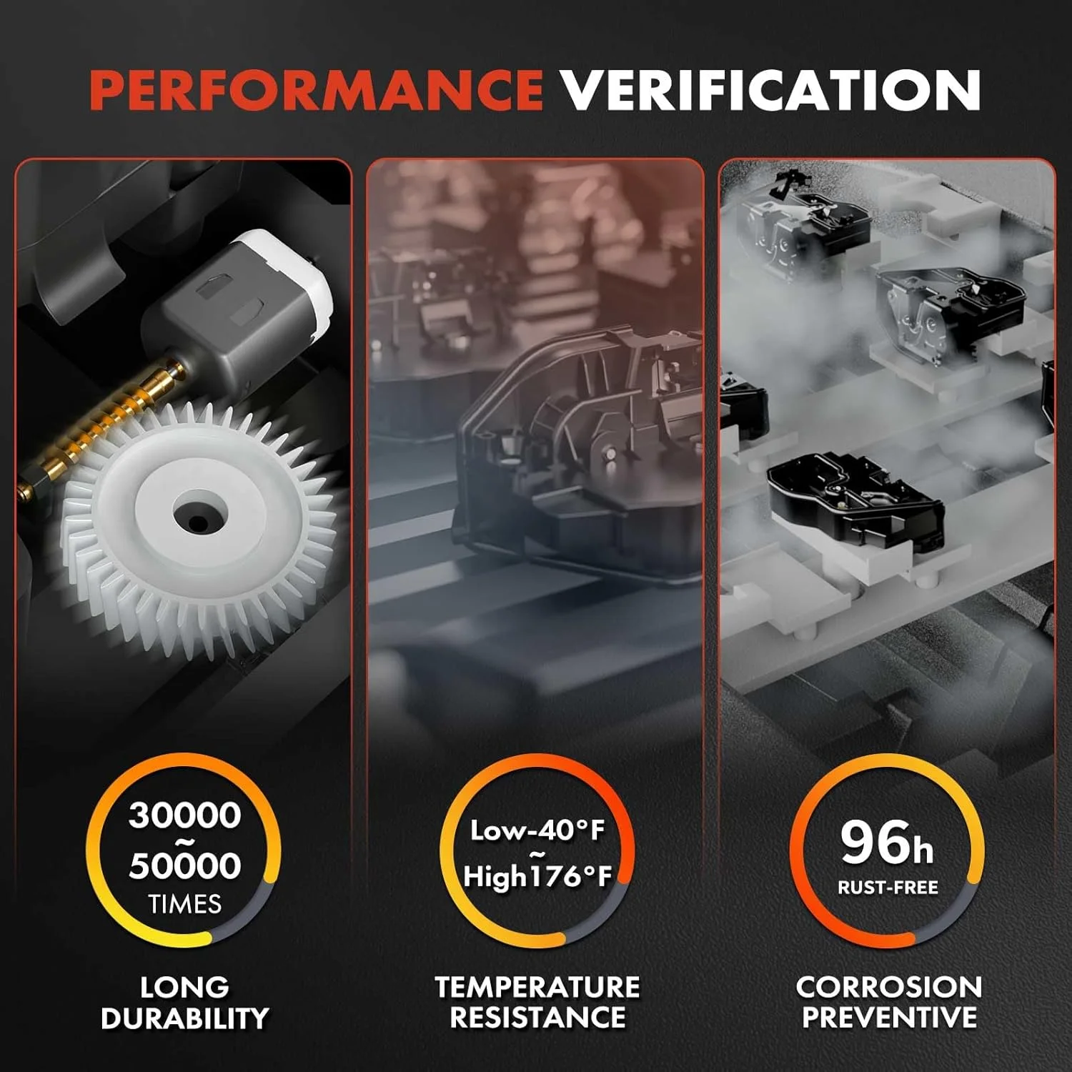 اکچویتور قفل درب A-Premium سازگار با خودروهای نیسان - پ Pathfinder 2007-2012 Sport Utility، با سیستم کلید هوشمند - سمت چپ عقب راننده، جایگزین # 82501ZS31A