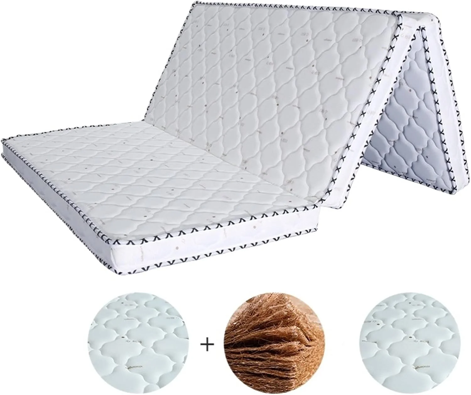 رویه تشک فوم حافظه دار AOCATE سایز کویین، پد محافظ محیط زیست، قابل سفارشی سازی، تشک تاتامی خانگی رویه تشک فوم حافظه دار AOCATE سایز کویین، پد محافظ محیط زیست، قابل سفارشی سازی، تشک تاتامی خانگی