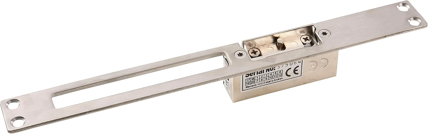 قفل زبانه برقی باریک و قابل تنظیم UHPPOTE برای سیستم کنترل دسترسی Fail-Secure قفل زبانه برقی باریک و قابل تنظیم UHPPOTE برای سیستم کنترل دسترسی Fail-Secure