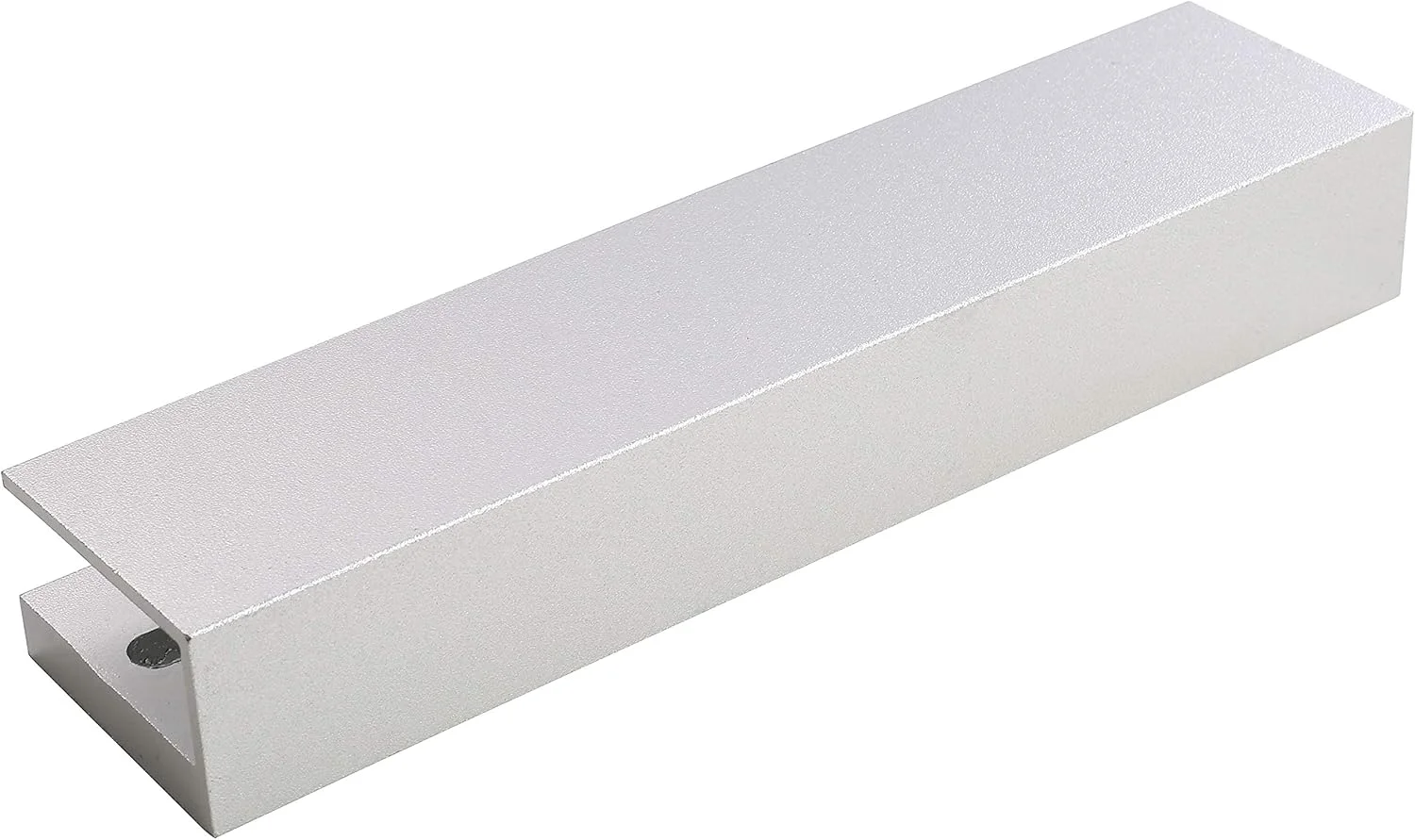 براکت U شکل آلیاژ آلومینیوم UHPPOTE برای قفل مغناطیسی 600 پوندی درب شیشه ای بدون قاب