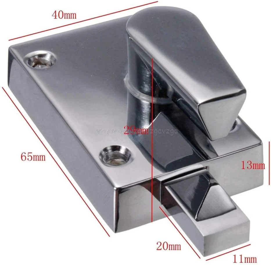 قفل درب توالت، حمام و سرویس بهداشتی TECH-DIR با نشانگر وضعیت