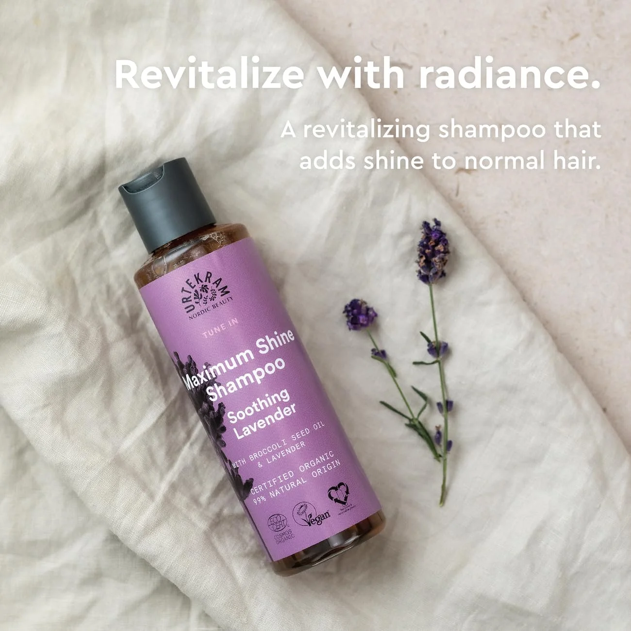 شامپو درخشان کننده و آرامش بخش اسطوخودوس Urtekram - 250 میلی لیتر شامپو درخشان کننده و آرامش بخش اسطوخودوس Urtekram - 250 میلی لیتر