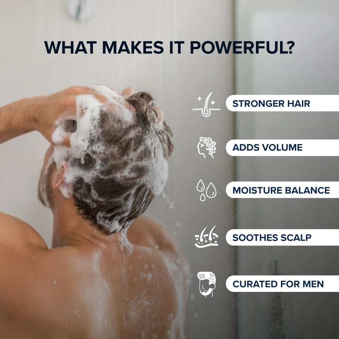 شامپو ضخیم کننده مو مردانه تروفیت اند هیل | شامپو بدون سولفات ضد ریزش مو | حجم دهنده موهای نازک (100 میلی لیتر)