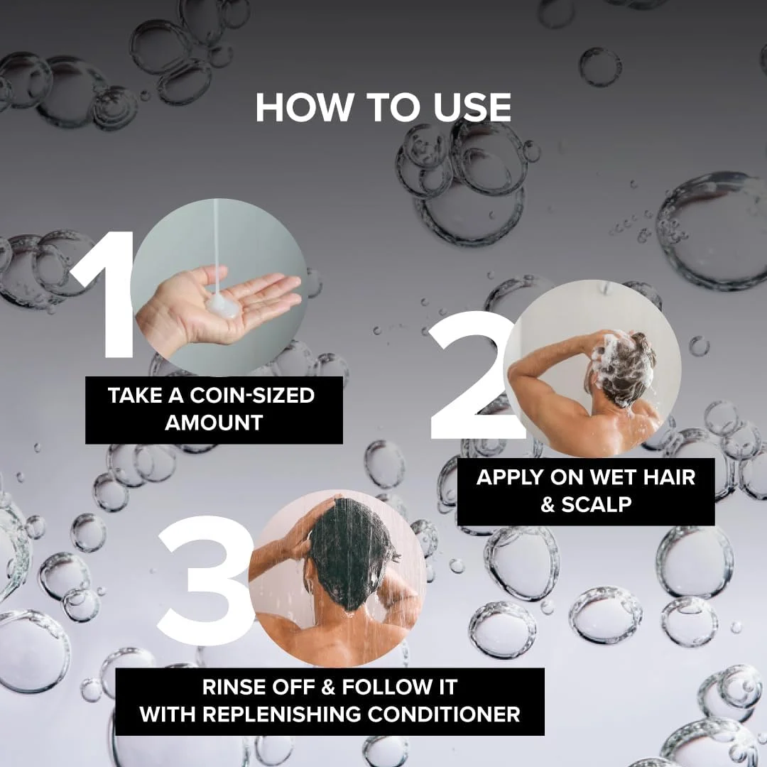 شامپو ضخیم کننده مو مردانه تروفیت اند هیل | شامپو بدون سولفات ضد ریزش مو | حجم دهنده موهای نازک (100 میلی لیتر)