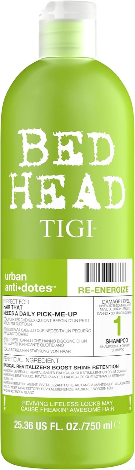 شامپو انرژی بخش مو شماره 1 تیگی بد هد Urban Antidotes حجم 750 میلی لیتر شامپو انرژی بخش مو شماره 1 تیگی بد هد Urban Antidotes حجم 750 میلی لیتر