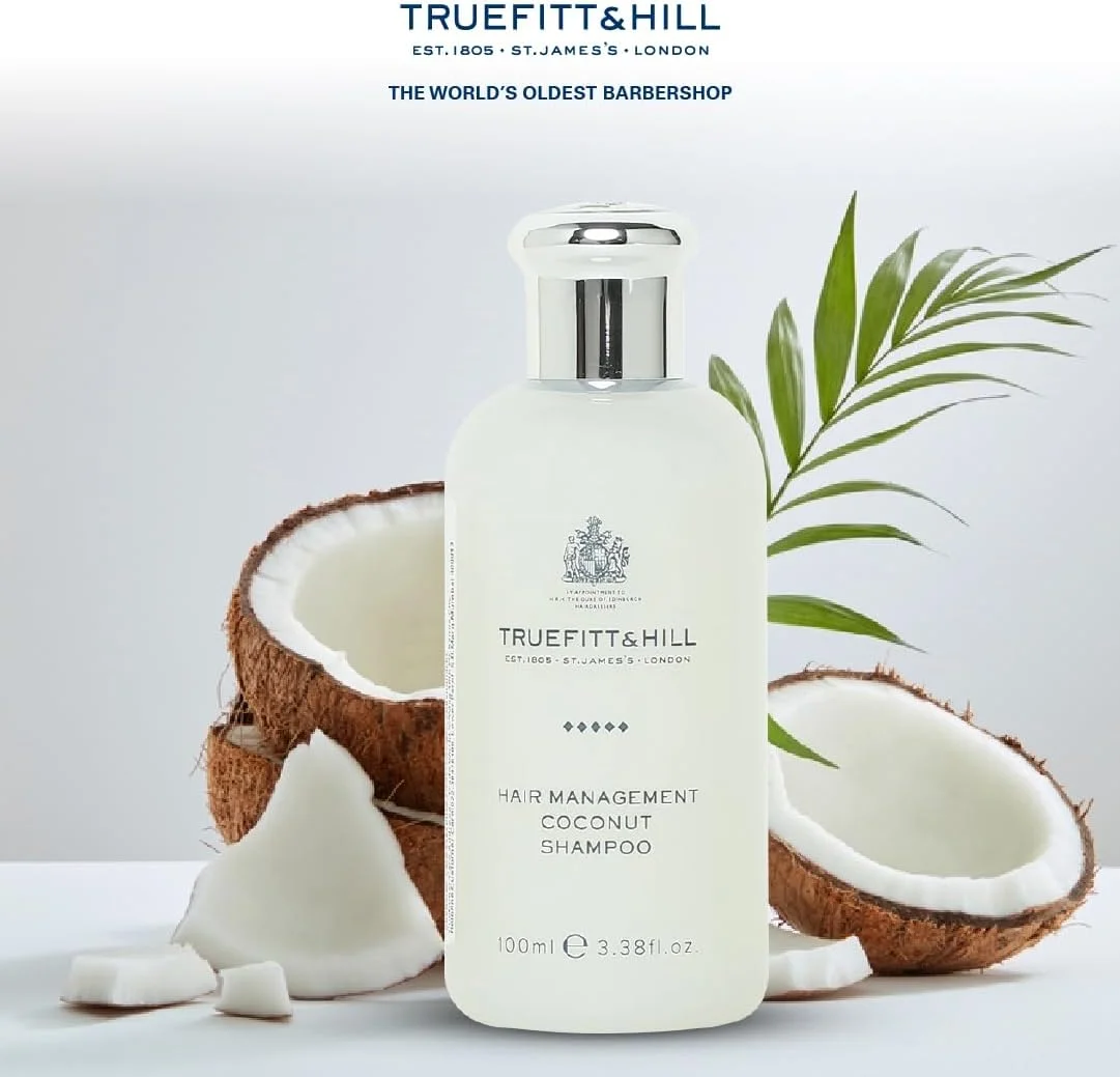 شامپو نارگیل مدیریت مو تروفیت اند هیل 100 میلی لیتر | مجموعه ضروری مدیریت مو برای آقایان | مناسب برای انواع مو | بهترین برای پوست سر معمولی-خشک-خارش دار-پوسته پوسته