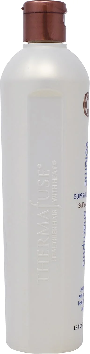 شامپو حجم دهنده ترمافیوز (355 میلی لیتر) بدون سولفات، حجم دهنده، تقویت کننده، ضخیم کننده، شامپو ترمیم کننده که به موهای نازک، کم پشت، ضعیف و معمولی در هر اندازه، حجم می دهد و برای استفاده روزانه مناسب است. شامپو حجم دهنده ترمافیوز (355 میلی لیتر) بدون سولفات، حجم دهنده، تقویت کننده، ضخیم کننده، شامپو ترمیم کننده که به موهای نازک، کم پشت، ضعیف و معمولی در هر اندازه، حجم می دهد و برای استفاده روزانه مناسب است.