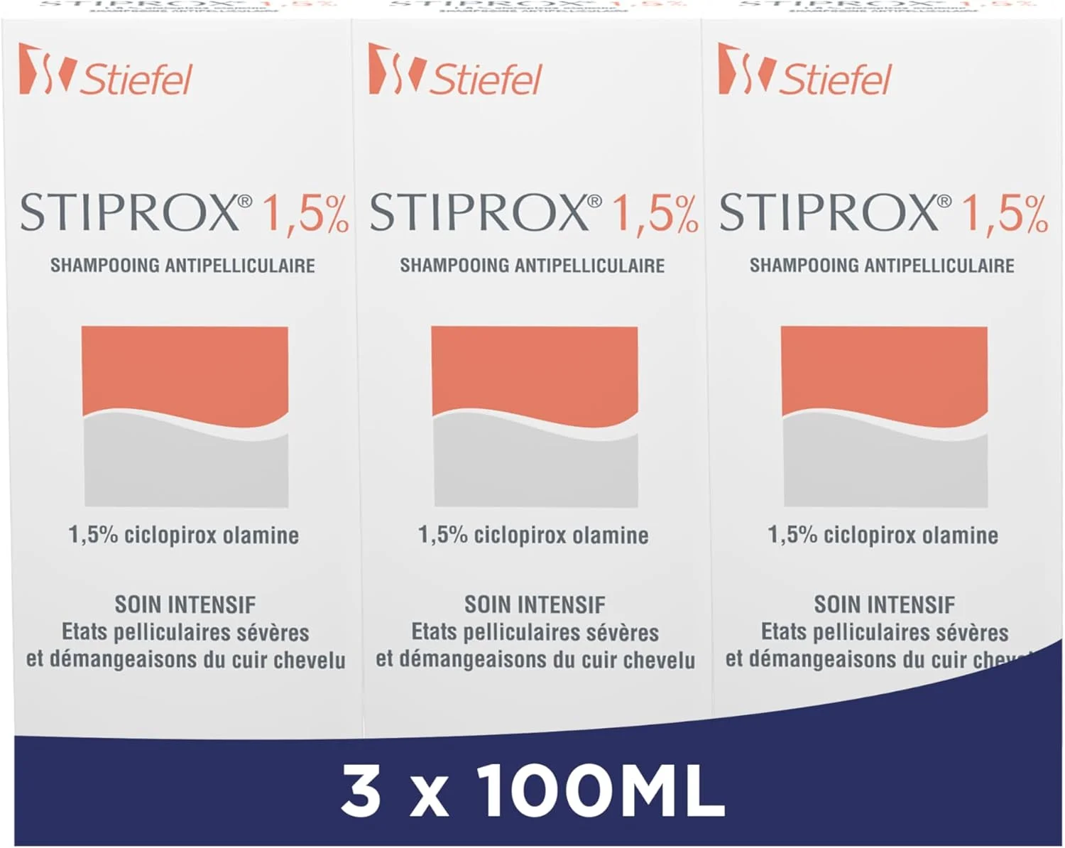 شامپو ضد شوره سر استایپراکس al مراقبت ویژه 1.5% به طور موثر شوره سر را از بین می برد و خارش پوست سر را تسکین می دهد 3 عدد 100 میلی لیتری شامپو ضد شوره سر استایپراکس al مراقبت ویژه 1.5% به طور موثر شوره سر را از بین می برد و خارش پوست سر را تسکین می دهد 3 عدد 100 میلی لیتری