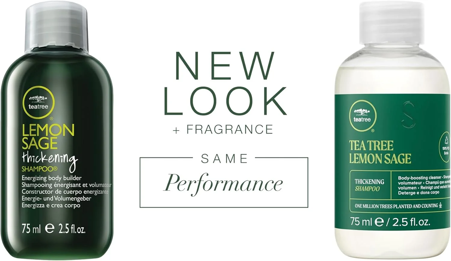 شامپو ضخیم کننده مو با عصاره درخت چای، لیمو و مریم گلی، حجم دهنده و تقویت کننده موهای نازک، 74 میلی لیتر شامپو ضخیم کننده مو با عصاره درخت چای، لیمو و مریم گلی، حجم دهنده و تقویت کننده موهای نازک، 74 میلی لیتر