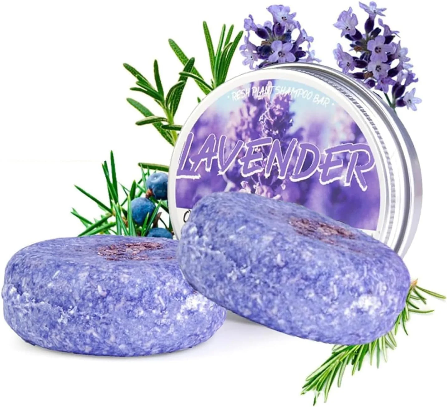 شامپو بار تقویت کننده مو TERRIFI، 2 عدد شامپو بار طبیعی، ضد شوره، درمان ریزش مو، تقویت کننده رشد مو برای انواع مو (2 بسته، اسطوخودوس) شامپو بار تقویت کننده مو TERRIFI، 2 عدد شامپو بار طبیعی، ضد شوره، درمان ریزش مو، تقویت کننده رشد مو برای انواع مو (2 بسته، اسطوخودوس)