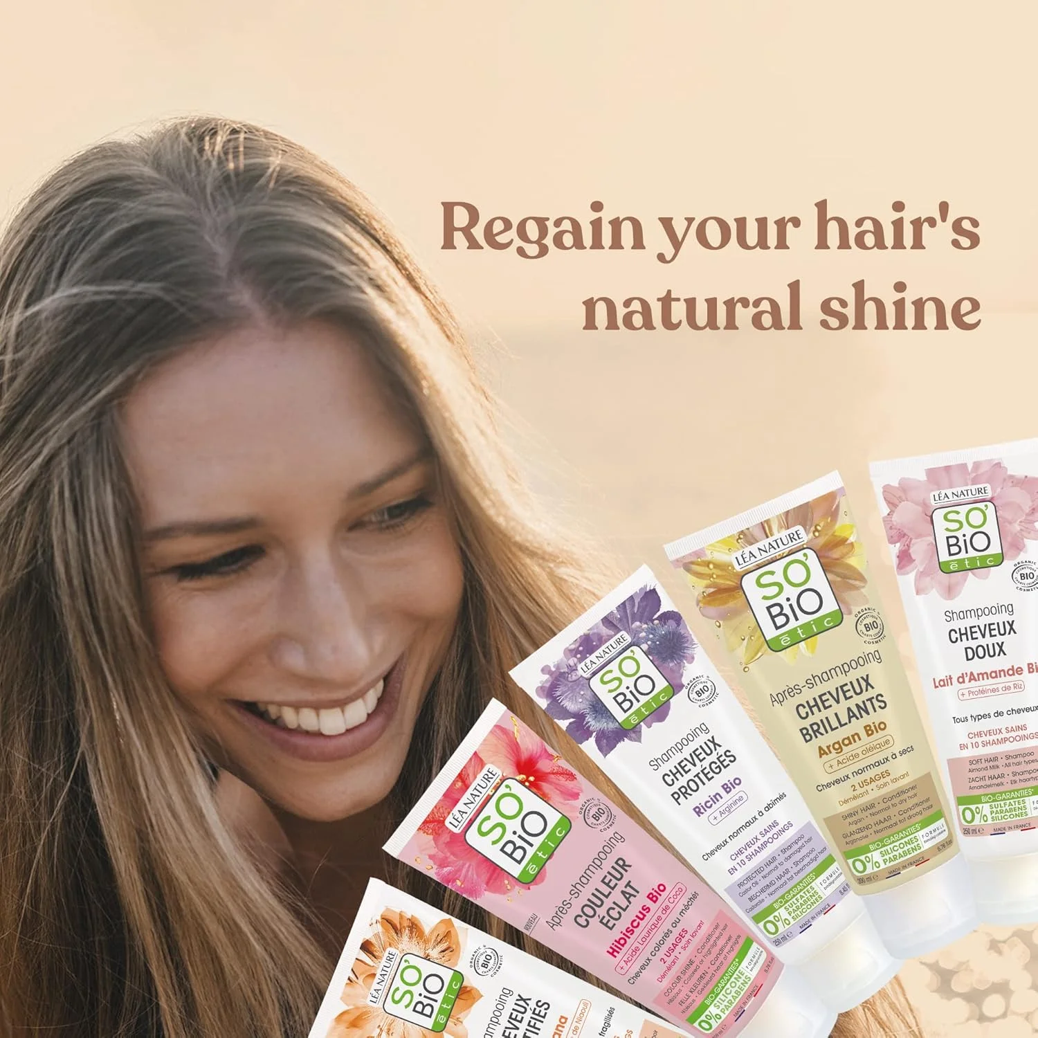 شامپو متعادل کننده مو و پوست سر چرب So'Bio Étic So Bio | غنی شده با گل شاه پسند و وربن | برای موهای معمولی تا چرب | 250 میلی لیتر شامپو متعادل کننده مو و پوست سر چرب So'Bio Étic So Bio | غنی شده با گل شاه پسند و وربن | برای موهای معمولی تا چرب | 250 میلی لیتر