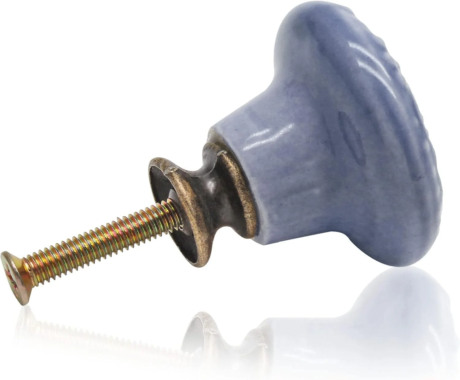 دستگیره کشو، دستگیره کابینت آبی مایل به خاکستری، دستگیره سرامیکی کمد لباس به سبک رترو، دستگیره درب کشو 33 میلی متری با پیچ های نصب (6 عدد، 1.3 اینچ) دستگیره کشو، دستگیره کابینت آبی مایل به خاکستری، دستگیره سرامیکی کمد لباس به سبک رترو، دستگیره درب کشو 33 میلی متری با پیچ های نصب (6 عدد، 1.3 اینچ)