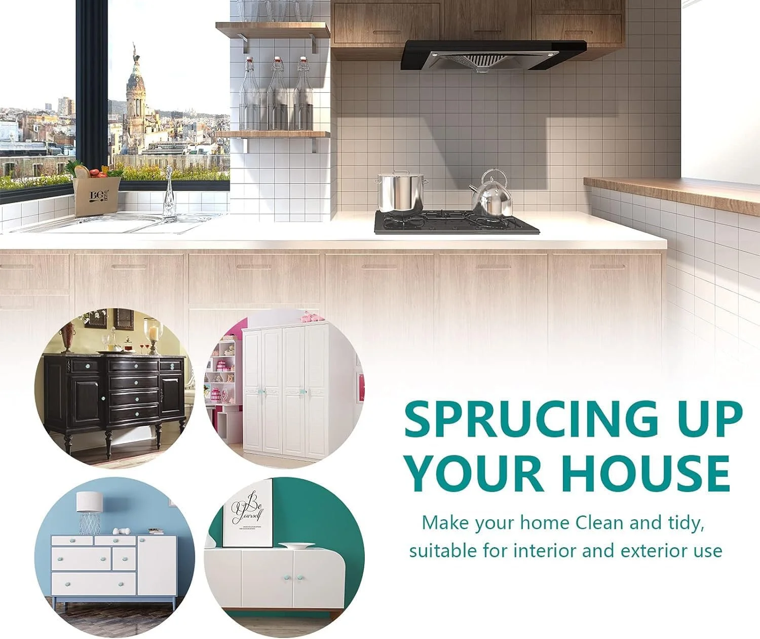 دستگیره کابینت Joyzzz، بسته 12 عددی، 34 میلیمتری، دستگیره سرامیکی کمد، دستگیره کشو با پایه محکم همراه با پیچ، دستگیره برای کمد لباس، حمام، کابینت (A) دستگیره کابینت Joyzzz، بسته 12 عددی، 34 میلیمتری، دستگیره سرامیکی کمد، دستگیره کشو با پایه محکم همراه با پیچ، دستگیره برای کمد لباس، حمام، کابینت (A)