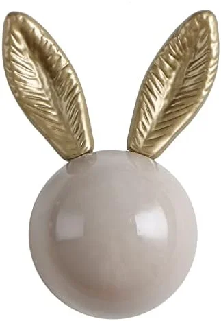 دستگیره سرامیکی کابینت LEXDECO، دستگیره درب مبلمان، دستگیره مدرن، دستگیره کمد کشو اتاق کودک 2 عددی (خرگوش، خاکستری) دستگیره سرامیکی کابینت LEXDECO، دستگیره درب مبلمان، دستگیره مدرن، دستگیره کمد کشو اتاق کودک 2 عددی (خرگوش، خاکستری)