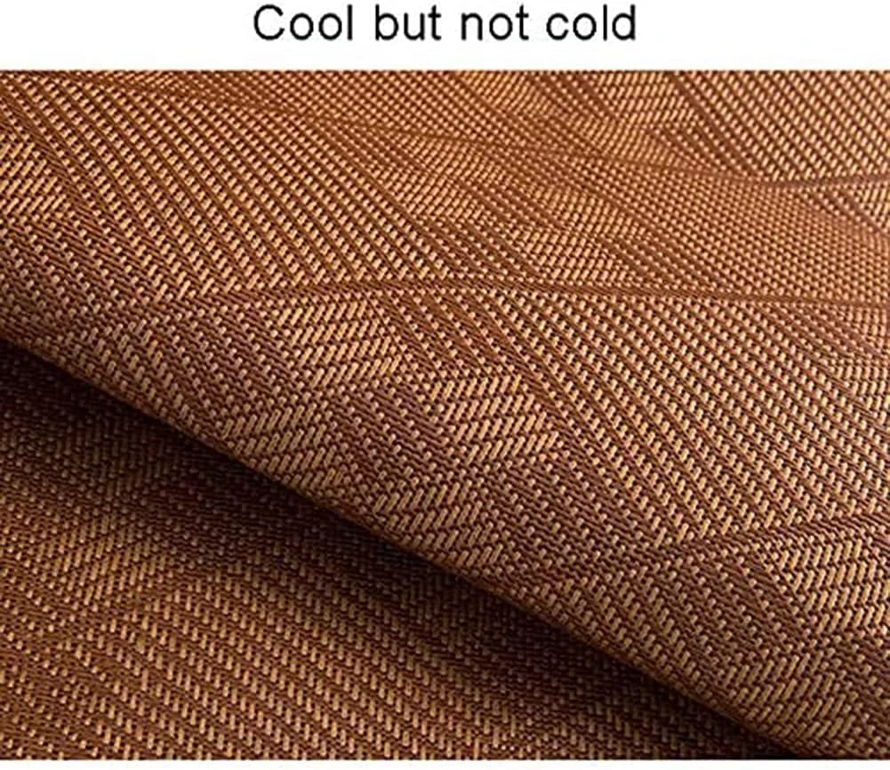 تشک تخت بامبو/پد خنک کننده تابستانی/تشک راتان، تشک حصیری رختخواب، تشک خواب تابستانی تاشو دو طرفه مناسب برای خنک کردن اتاق خواب منزل تشک تخت بامبو/پد خنک کننده تابستانی/تشک راتان، تشک حصیری رختخواب، تشک خواب تابستانی تاشو دو طرفه مناسب برای خنک کردن اتاق خواب منزل