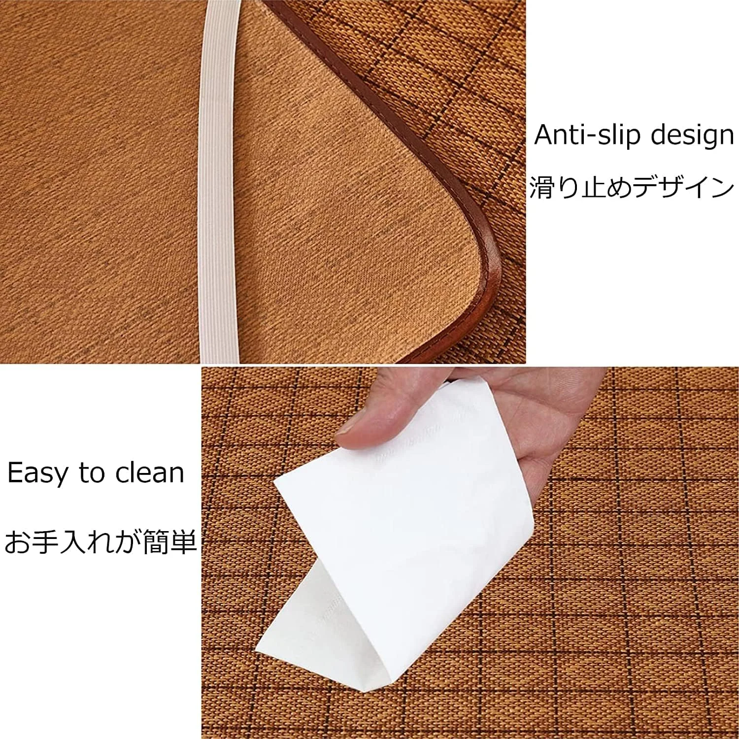 پد خنک کننده خواب تابستانی، تشک راتان طبیعی، تشک خنک کننده، پتو کوسن خنک کننده مستطیلی نرم تابستانی، ضد لغزش، تشک تخت خواب تابستانی پد خنک کننده خواب تابستانی، تشک راتان طبیعی، تشک خنک کننده، پتو کوسن خنک کننده مستطیلی نرم تابستانی، ضد لغزش، تشک تخت خواب تابستانی