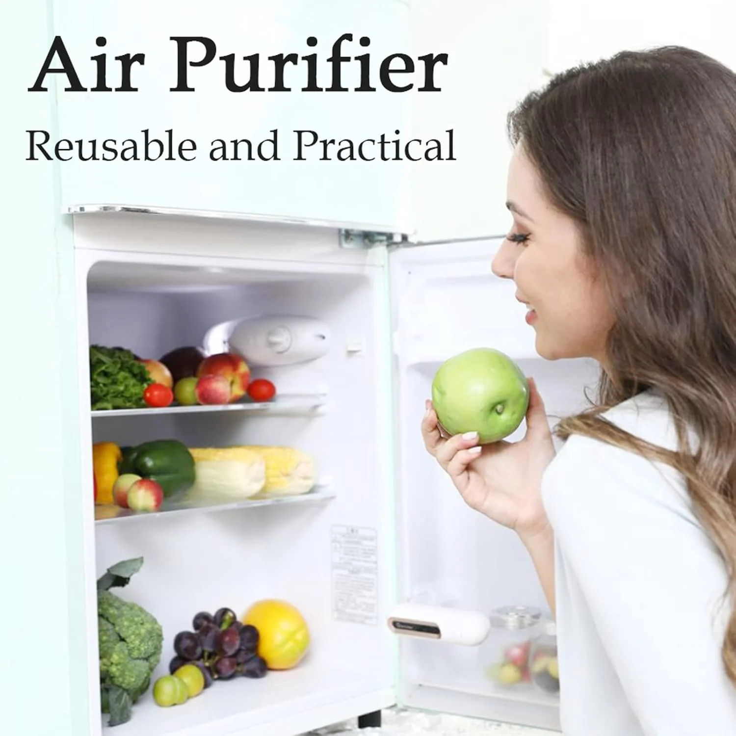 بوگیر یخچال پپیسکی، مینی بوگیر یخچال USB، از بین برنده بو، ژنراتور اوزون، قابل استفاده مجدد برای ماشین، کمد، اسباب بازی بوگیر یخچال پپیسکی، مینی بوگیر یخچال USB، از بین برنده بو، ژنراتور اوزون، قابل استفاده مجدد برای ماشین، کمد، اسباب بازی