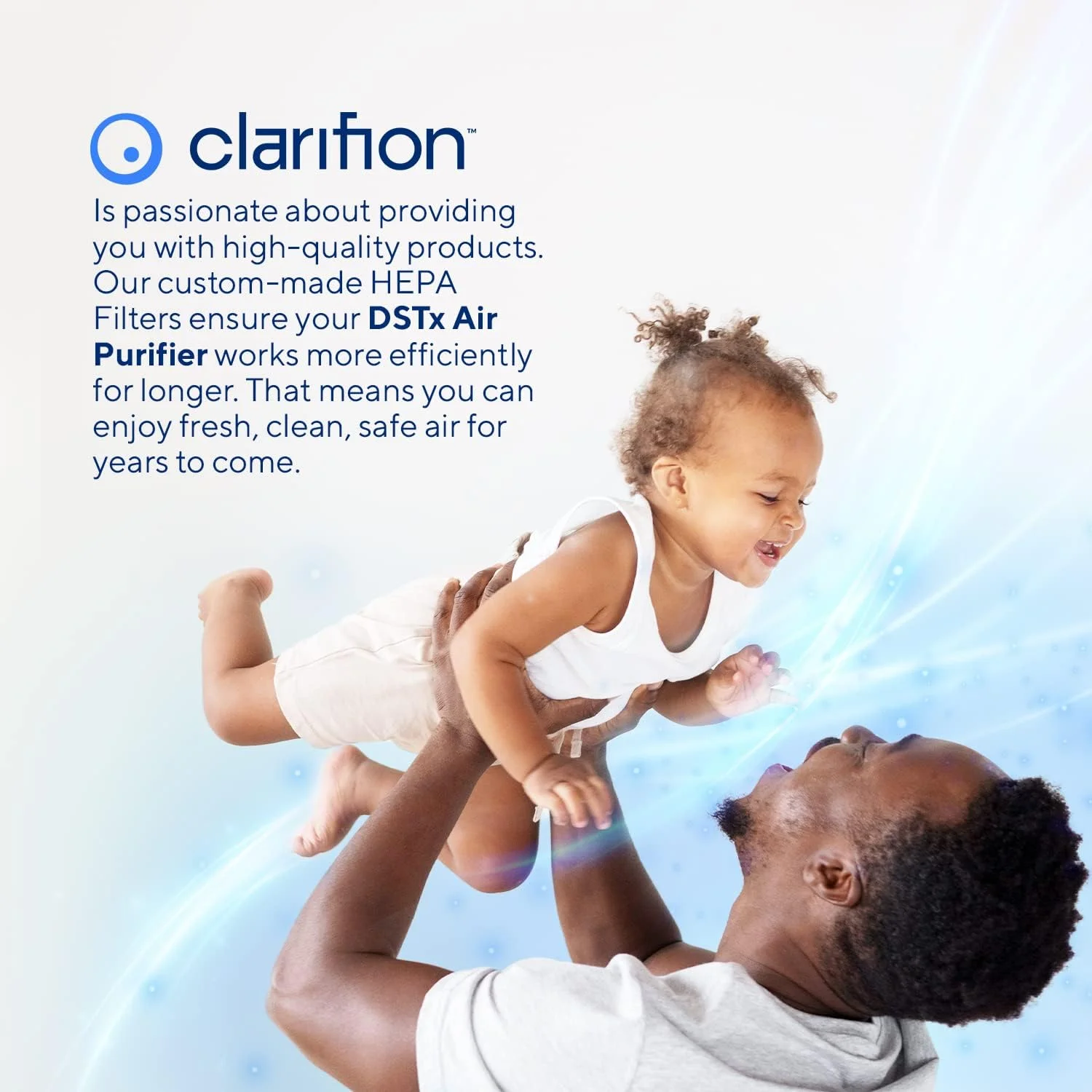 فیلتر جایگزین HEPA+کربن Clarifion - DSTx، دستگاه تصفیه هوا برای خانه، اتاق خواب، فناوری یونیزاسیون، قابل حمل، حذف 95% ذرات معلق در هوا، گرد و غبار، حیوانات خانگی، بوها، دود، مواد آلرژی زا، لوازم ضروری آپارتمان فیلتر جایگزین HEPA+کربن Clarifion - DSTx، دستگاه تصفیه هوا برای خانه، اتاق خواب، فناوری یونیزاسیون، قابل حمل، حذف 95% ذرات معلق در هوا، گرد و غبار، حیوانات خانگی، بوها، دود، مواد آلرژی زا، لوازم ضروری آپارتمان