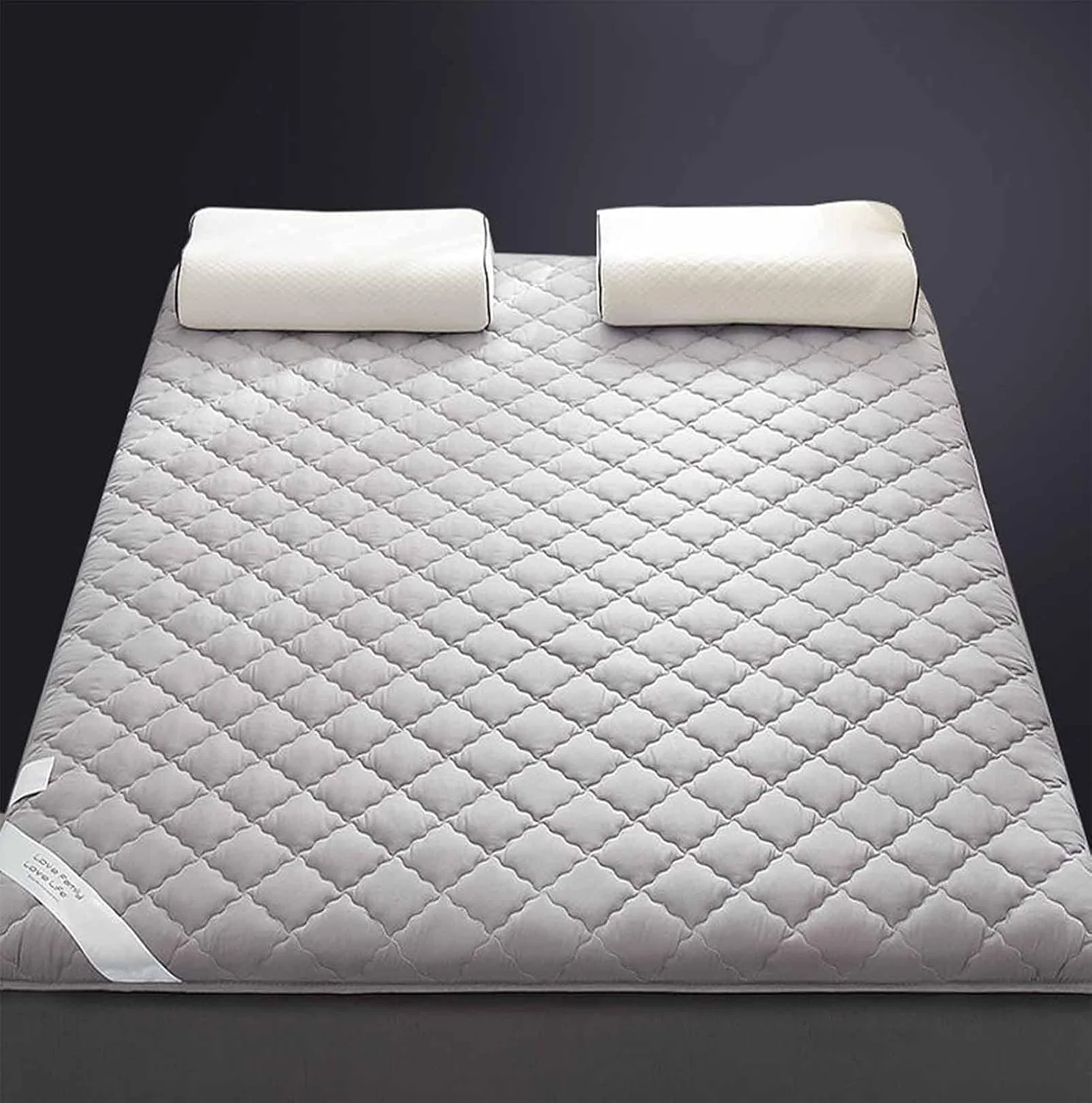 تشک فوتون تاتامی تنفسی، نرم و ضخیم به سبک ژاپنی، تشک فوتون ضخیم 8 سانتی متری برای بزرگسالان، تشک تاتامی جمع شونده