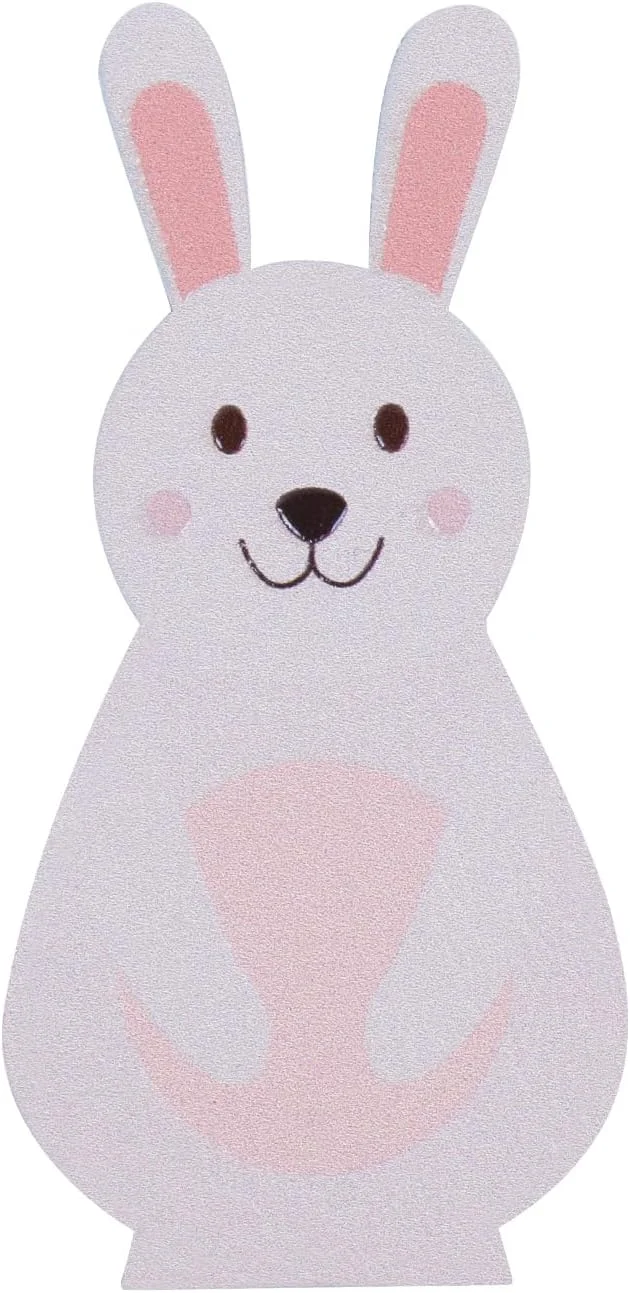 دستگیره درب/کابینت/کشو/کمد کودکانه استال دکور طرح حیوانات - طرح خرگوش - ست 4 عددی