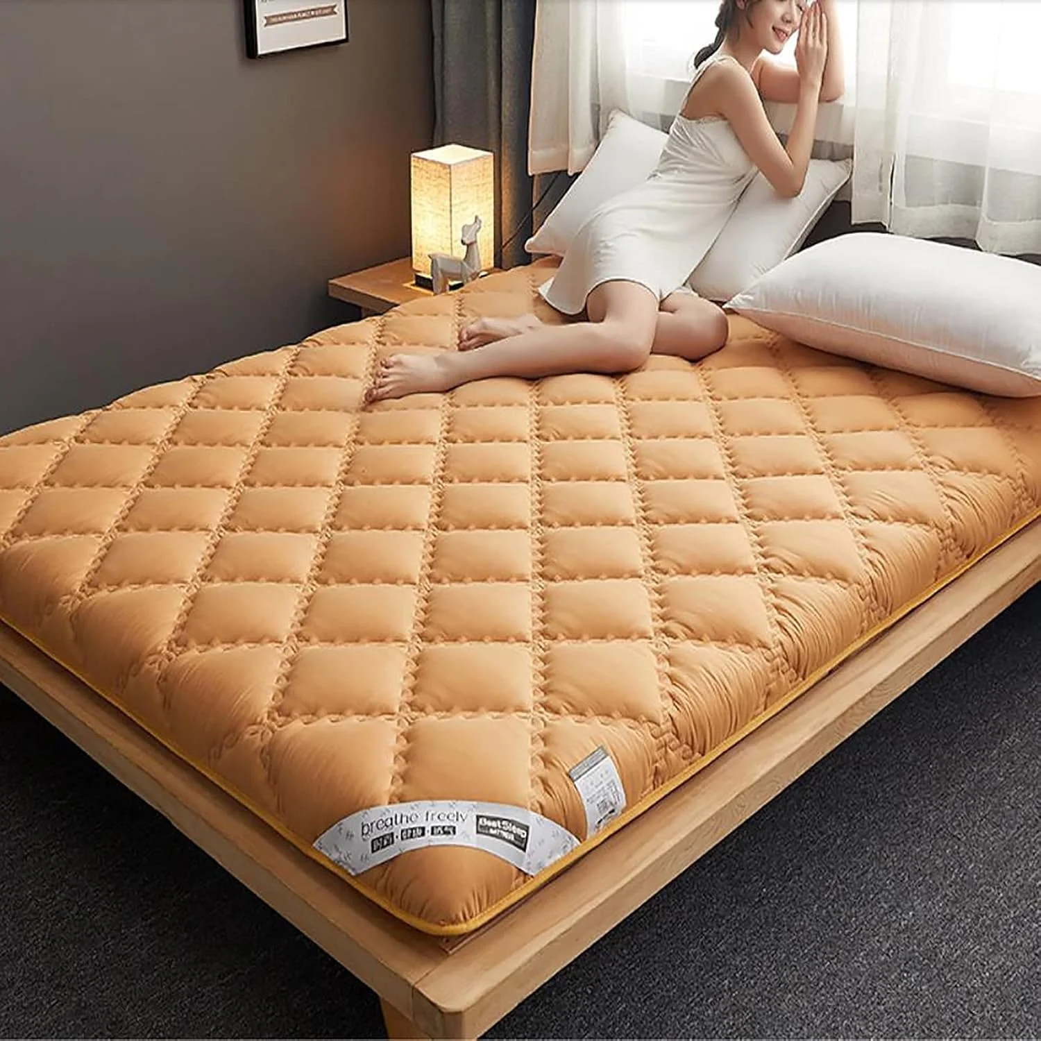 تشک فوتون تاتامی ضخیم ژاپنی، پد خواب تاتامی تاشو، تشک تاتامی قابل حمل برای کمپینگ تشک فوتون تاتامی ضخیم ژاپنی، پد خواب تاتامی تاشو، تشک تاتامی قابل حمل برای کمپینگ