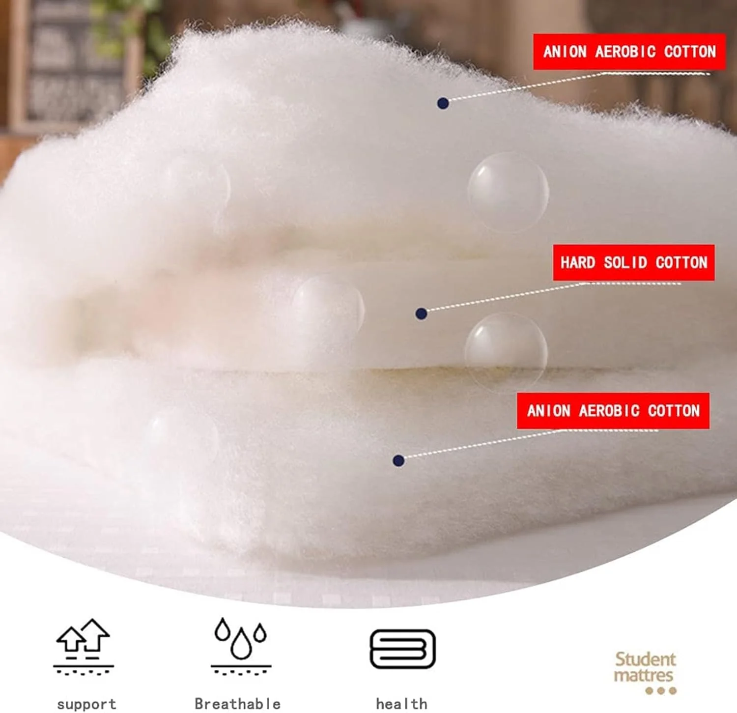 تشک فوتون تاتامی ژاپنی، تشک خواب، پد تخت خواب ضخیم 8-10 سانتی متر، تشک تاشو قابل حمل خوابگاهی (رنگ: C، سایز: 180 x 220 سانتی متر (71 x 87 اینچ)) تشک فوتون تاتامی ژاپنی، تشک خواب، پد تخت خواب ضخیم 8-10 سانتی متر، تشک تاشو قابل حمل خوابگاهی (رنگ: C، سایز: 180 x 220 سانتی متر (71 x 87 اینچ))