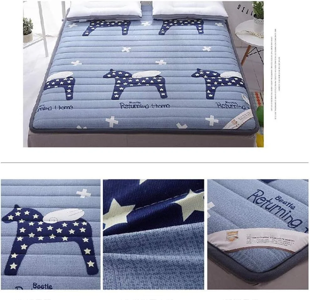 تشک فوتون ضخیم، پد خواب تاشو قابل حمل، زیرانداز تاتامی ژاپنی برای کمپینگ، اتاق نشیمن، خوابگاه (رنگ: C، سایز: Queen: 150x200cm) تشک فوتون ضخیم، پد خواب تاشو قابل حمل، زیرانداز تاتامی ژاپنی برای کمپینگ، اتاق نشیمن، خوابگاه (رنگ: C، سایز: Queen: 150x200cm)