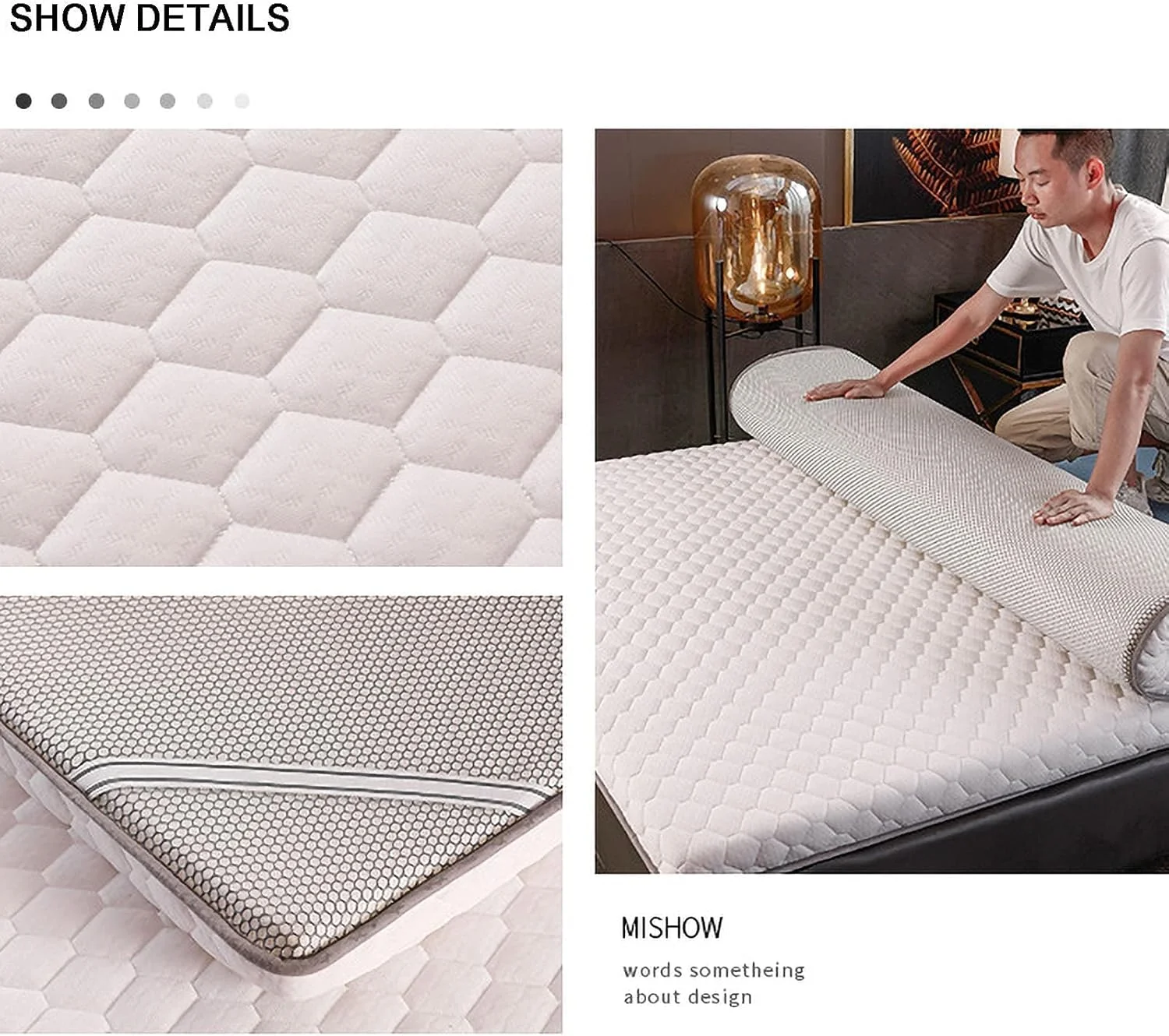 تشک فوتون تاتامی، تشک فوتون تاشو ژاپنی ضد لغزش، تشک کمپینگ قابل حمل، پد خواب کودک، تخت خواب کاناپه ای تشک فوتون تاتامی، تشک فوتون تاشو ژاپنی ضد لغزش، تشک کمپینگ قابل حمل، پد خواب کودک، تخت خواب کاناپه ای