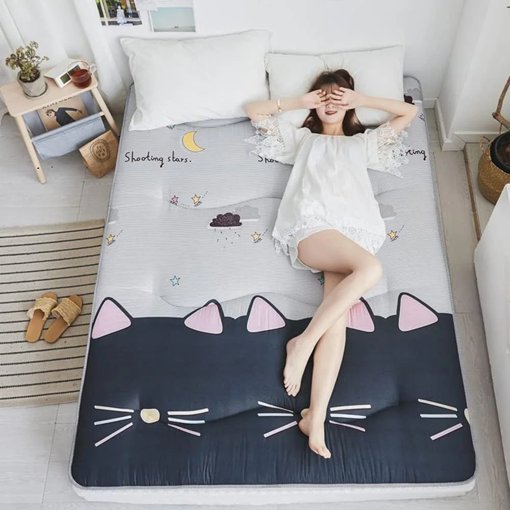 تشک ضخیم و نرم xYzlxtC، تشک فوتون مموری فوم، تشک مهمان، پد خواب تاشو، تشک رول آپ تاشو