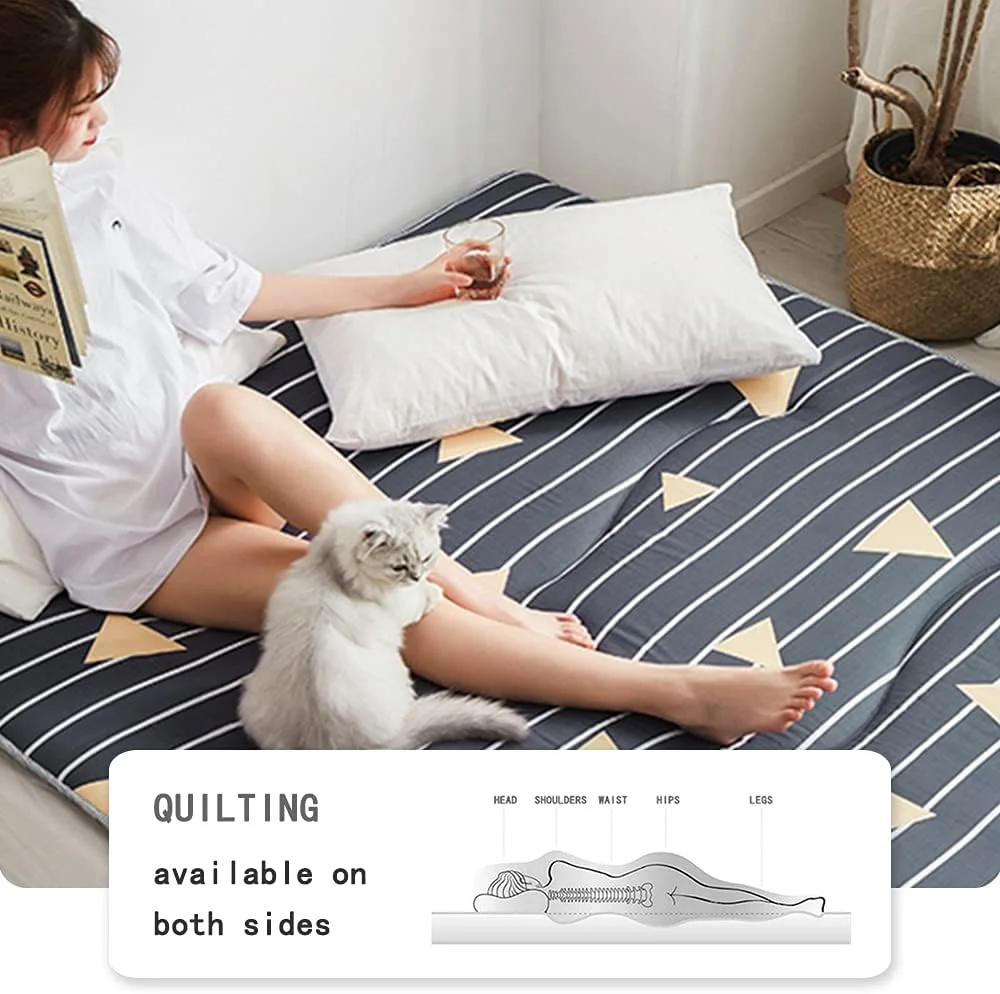 تشک ضخیم و نرم xYzlxtC، تشک فوتون مموری فوم، تشک مهمان، پد خواب تاشو، تشک رول آپ تاشو