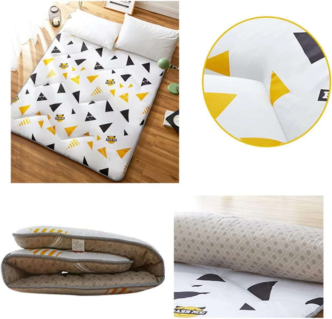 تشک ضخیم و نرم کف زمین xYzlxtC، تشک فوم حافظه دار فوتون، تشک مهمان، پد خواب تاشو، تشک رول آپ تاشو