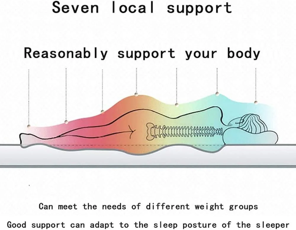 تشک تاتامی xzlL-jtkm، تشک تاشو و رولی ضخیم و نرم فوتون، پد خواب تنفسی برای خواب و مسافرت، 90x200 سانتی متر