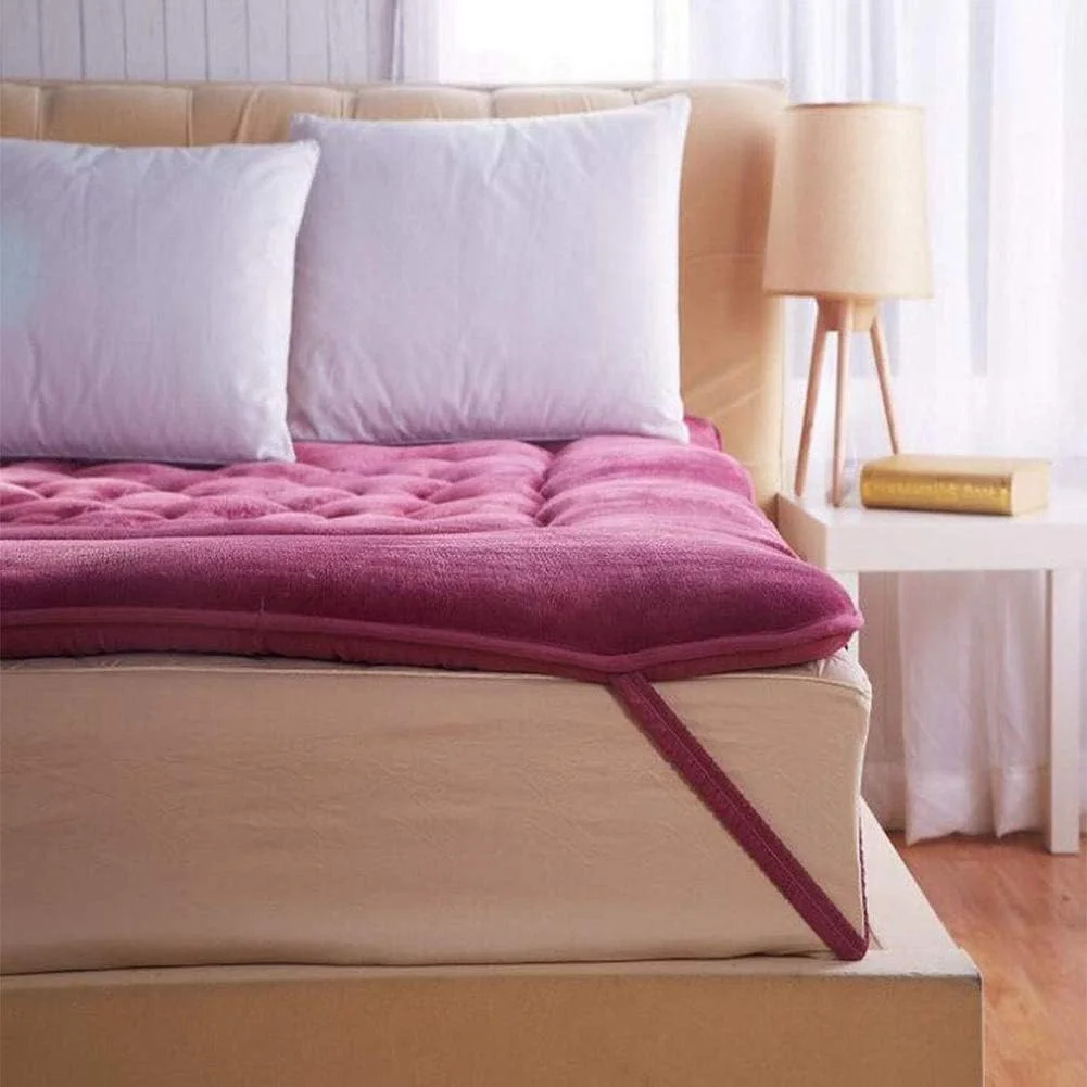 تشک تاشو دانشجویی xzlL-jtkm، تشک فوتون تاتامی تاشو نرم و ضخیم یک نفره و دو نفره، پد تشک خوابگاه دانشجویی، قهوه ای، 120 x 200 سانتی متر