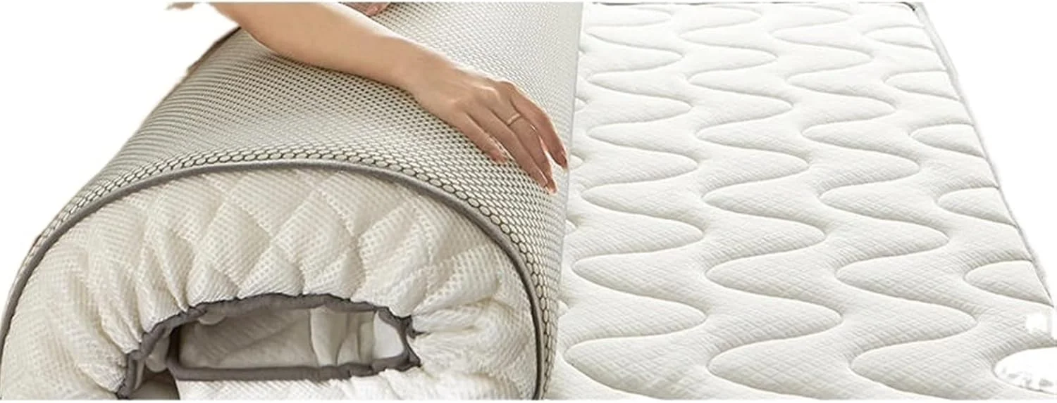 تشک زمینی UOKUGZ تشک لاتکس روکش ضخیم شده خوابگاه خانگی دانشجویی تک نفره دو نفره تاتامی تشک فوم پد هتل تشک زمینی UOKUGZ تشک لاتکس روکش ضخیم شده خوابگاه خانگی دانشجویی تک نفره دو نفره تاتامی تشک فوم پد هتل