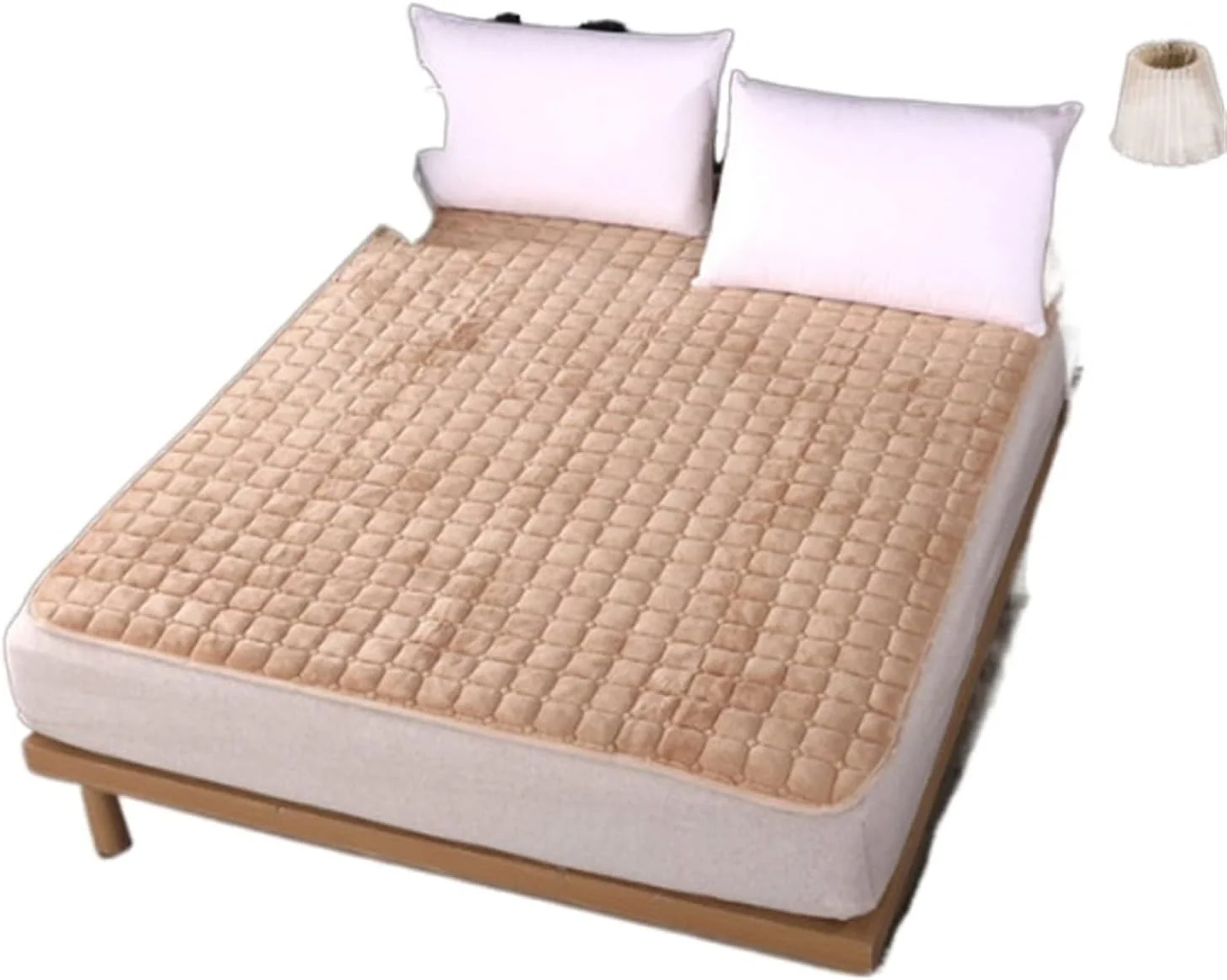 تشک کامل TIANDFY گرم کینگ; تشک سایز کوئین پد کوسن نرم تکی و دوتایی برای خوابگاه دانشجویی تشک کامل TIANDFY گرم کینگ; تشک سایز کوئین پد کوسن نرم تکی و دوتایی برای خوابگاه دانشجویی