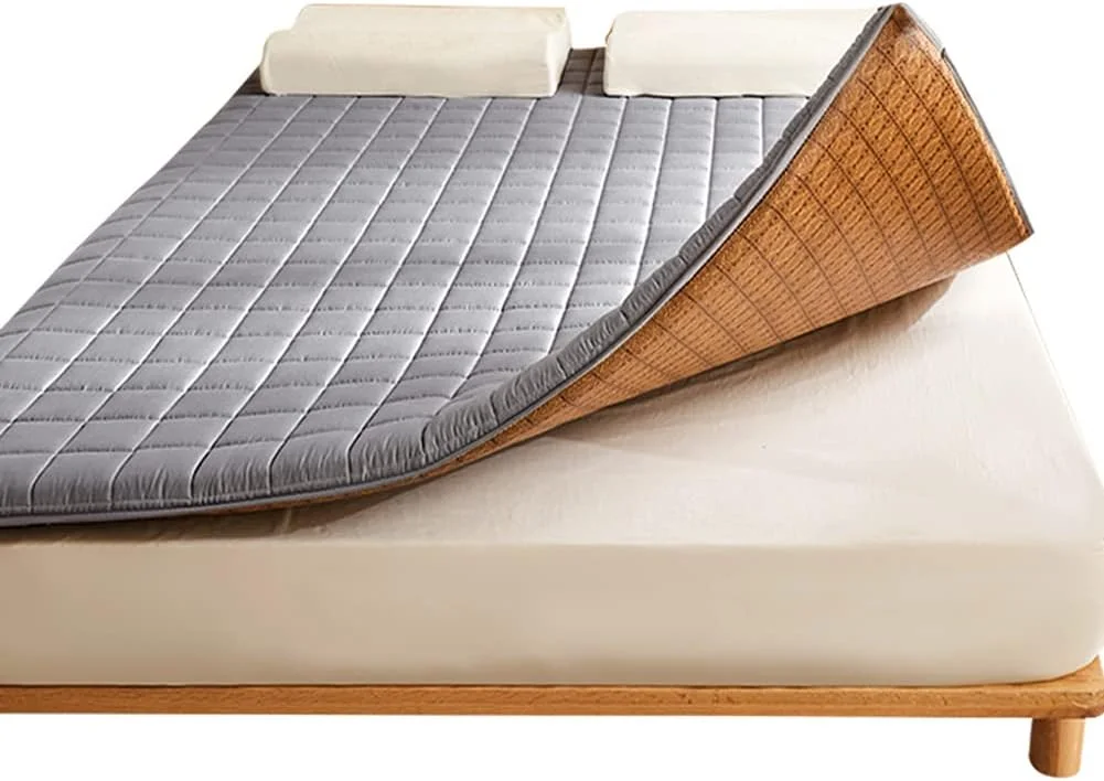 تشک خواب تاشو ضخیم مناسب فصل تابستان، پد خنک کننده تخت خواب حصیری تاشو، تشک خنک کننده حصیری مناسب فصل تابستان تشک خواب تاشو ضخیم مناسب فصل تابستان، پد خنک کننده تخت خواب حصیری تاشو، تشک خنک کننده حصیری مناسب فصل تابستان