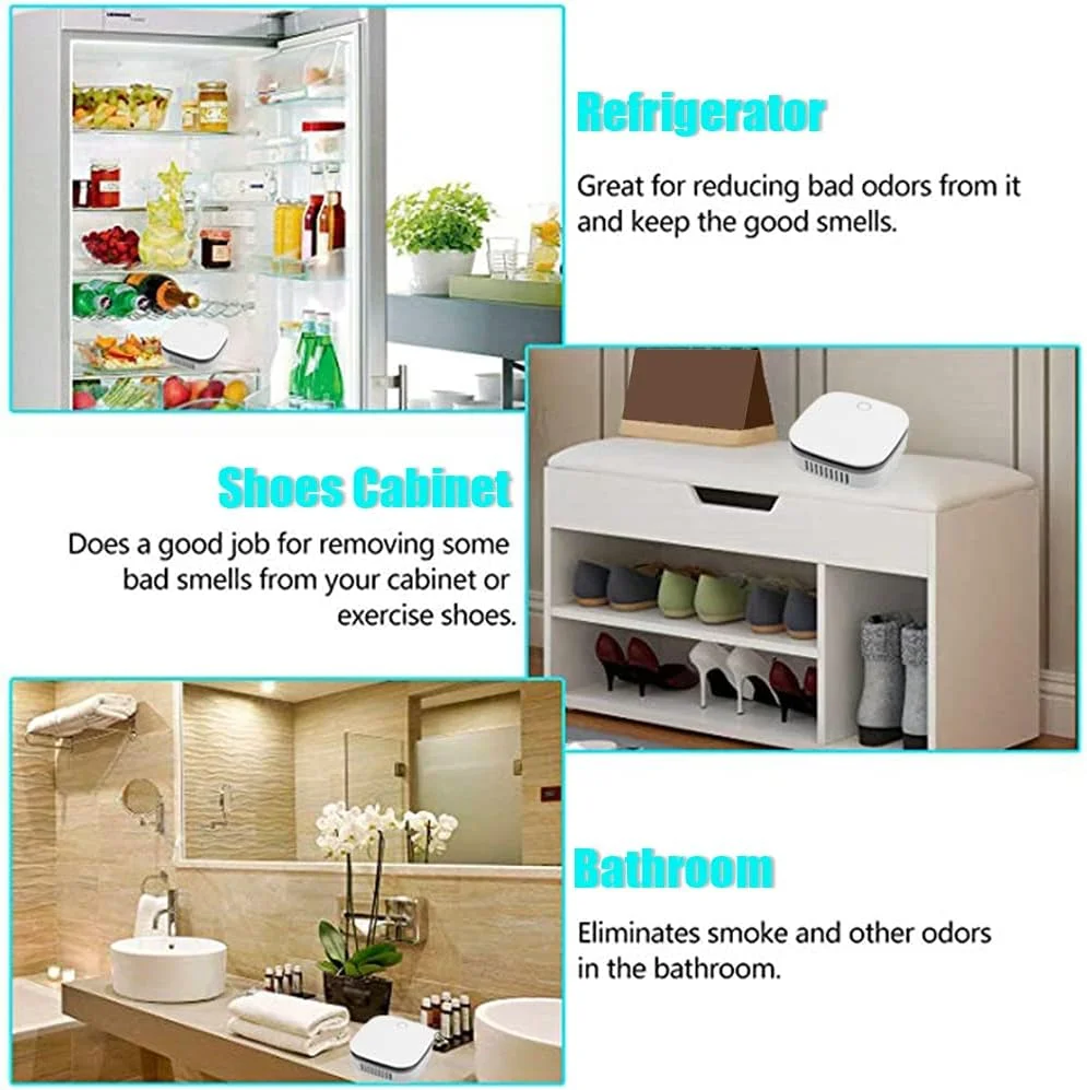 دستگاه تصفیه هوای قابل حمل OUNA، ژنراتور اوزون O3، از بین برنده بو، استریلیزر یون منفی با تایمر، 2 حالت، دستگاه اوزون ساز برای خانه، ماشین، دفتر دستگاه تصفیه هوای قابل حمل OUNA، ژنراتور اوزون O3، از بین برنده بو، استریلیزر یون منفی با تایمر، 2 حالت، دستگاه اوزون ساز برای خانه، ماشین، دفتر