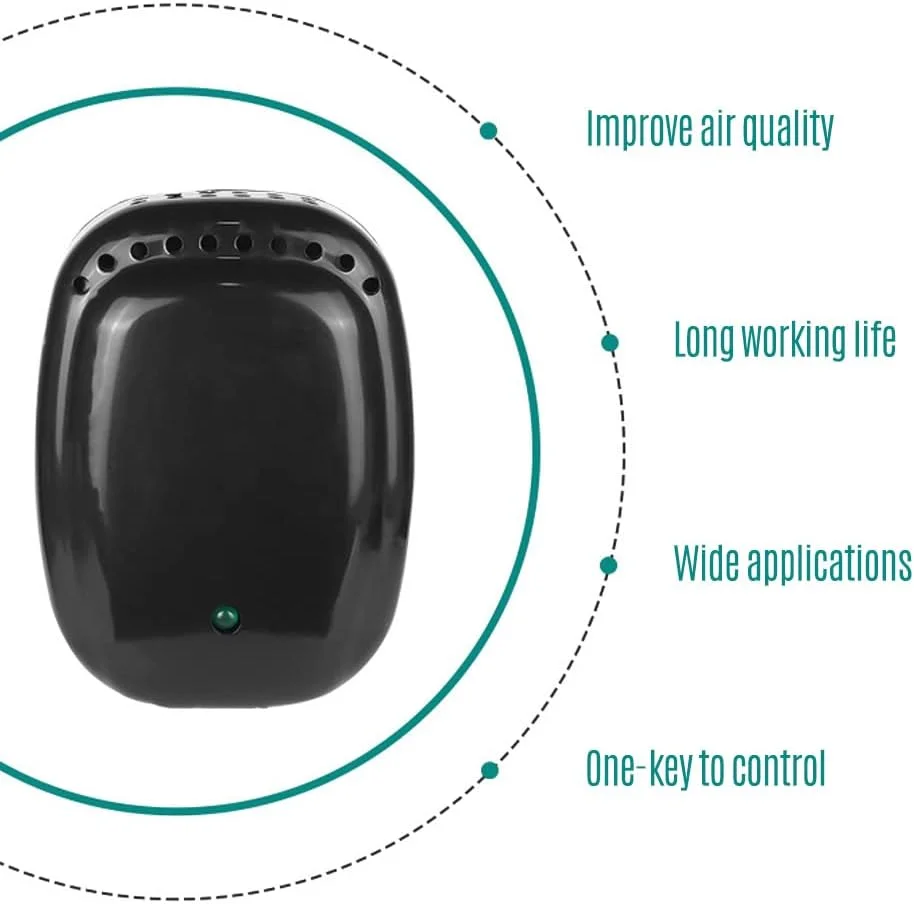 دستگاه تصفیه هوا و تولید کننده اوزون کوچک OUNA، یونیزه کننده، خوشبو کننده، استریلیزه کننده قابل حمل برای حمام، آشپزخانه، اتاق نشیمن، حذف بوی سیگار، پخت و پز و حیوانات خانگی، 5 میلی گرم در ساعت دستگاه تصفیه هوا و تولید کننده اوزون کوچک OUNA، یونیزه کننده، خوشبو کننده، استریلیزه کننده قابل حمل برای حمام، آشپزخانه، اتاق نشیمن، حذف بوی سیگار، پخت و پز و حیوانات خانگی، 5 میلی گرم در ساعت