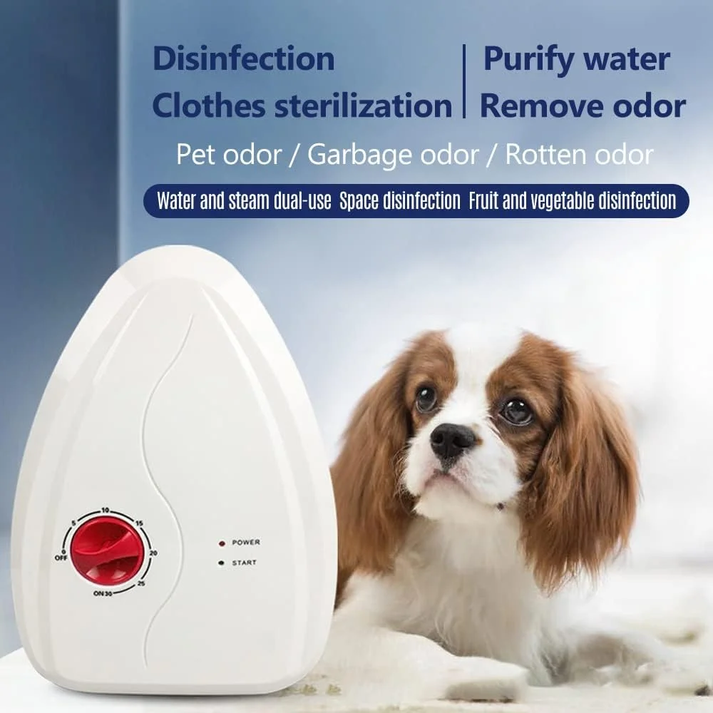 دستگاه استریل کننده اوزون OUNA، استریل کننده میوه و سبزیجات خانگی، تصفیه کننده هوا، ماشین لباسشویی مواد غذایی، دستگاه تصفیه کننده تمیز کننده