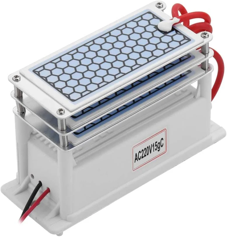 دستگاه تولید اوزون قابل حمل سرامیکی OUNA با ظرفیت 15 گرم در ساعت، عمر طولانی، سه قرص اوزون، صفحه یکپارچه، تصفیه کننده هوا و آب، اوزون ساز دستگاه تولید اوزون قابل حمل سرامیکی OUNA با ظرفیت 15 گرم در ساعت، عمر طولانی، سه قرص اوزون، صفحه یکپارچه، تصفیه کننده هوا و آب، اوزون ساز