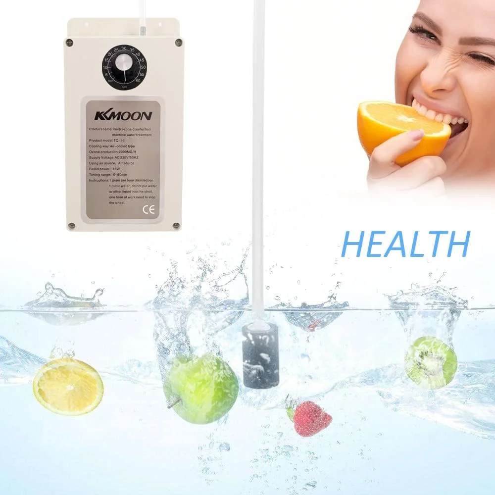 دستگاه ازن ساز OUNA 2000mg/h، تصفیه کننده چند منظوره آب و هوای خانگی 2000mg/h، دستگاه ازن ساز قابل حمل