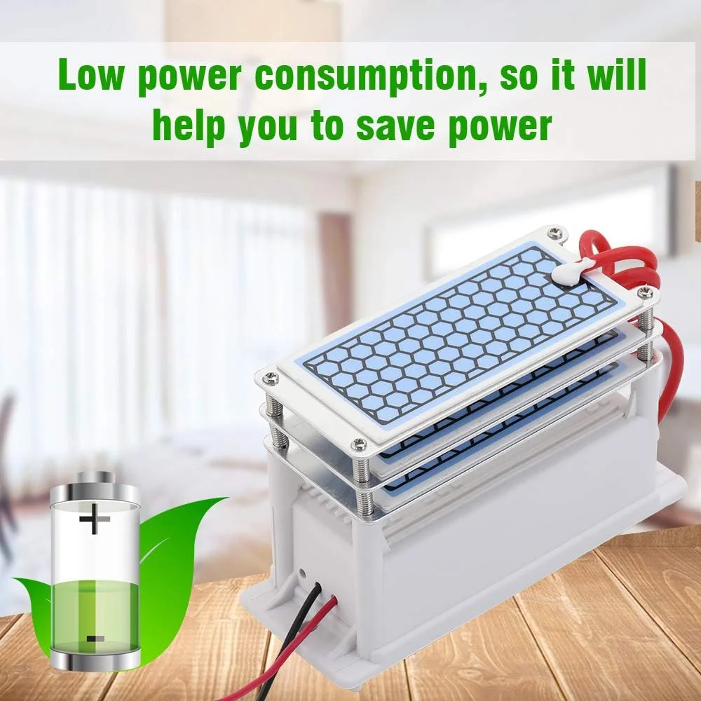 دستگاه تولید اوزون قابل حمل سرامیکی OUNA با ظرفیت 15 گرم در ساعت، عمر طولانی، سه قرص اوزون، صفحه یکپارچه، تصفیه کننده هوا و آب، اوزون ساز دستگاه تولید اوزون قابل حمل سرامیکی OUNA با ظرفیت 15 گرم در ساعت، عمر طولانی، سه قرص اوزون، صفحه یکپارچه، تصفیه کننده هوا و آب، اوزون ساز